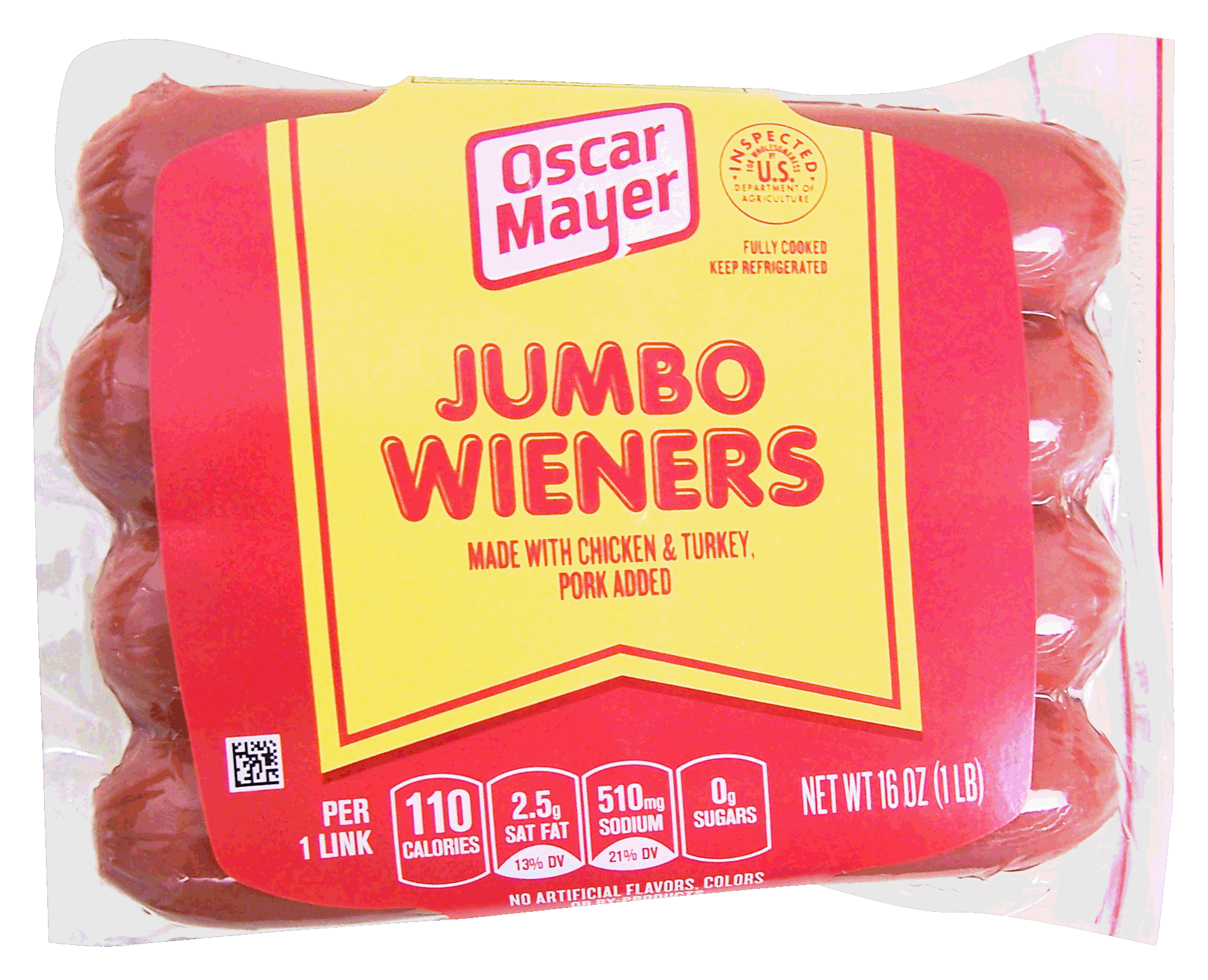 Oscar Mayer  jumbo wieners, 8 ct Full-Size Picture